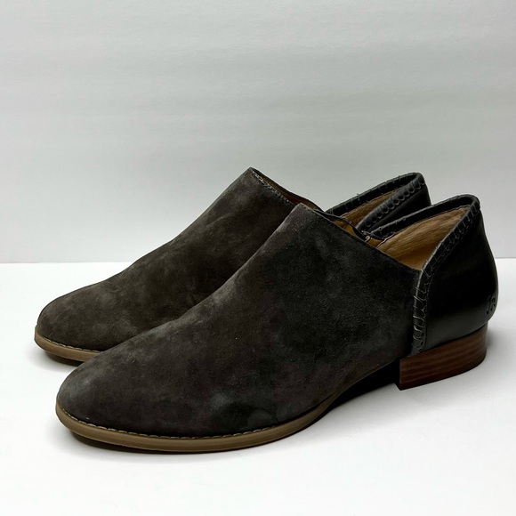 Jack Rogers Womens Avery Blocked Ankle Bootie Gray 9 - Picture 3 of 10